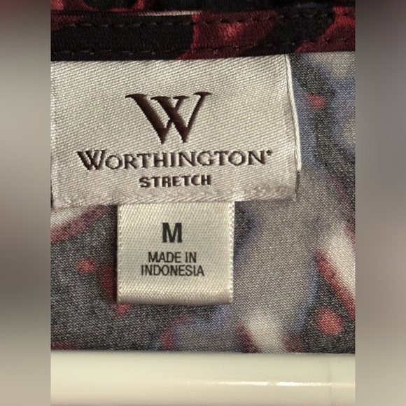 NWOT Worthington stretch Medium fireworks sunburst design - Picture 4 of 4